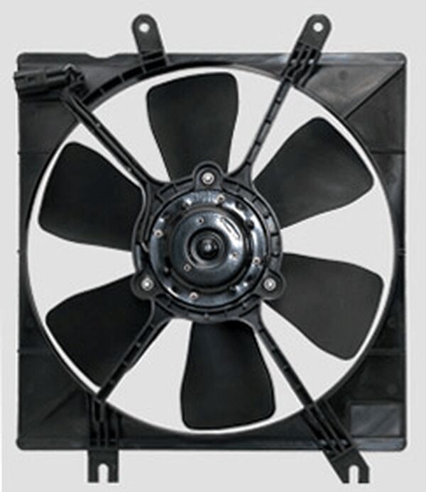 Вентилятор охлаждения радиатора двигателя на Kia SPECTRA (с кожухом)