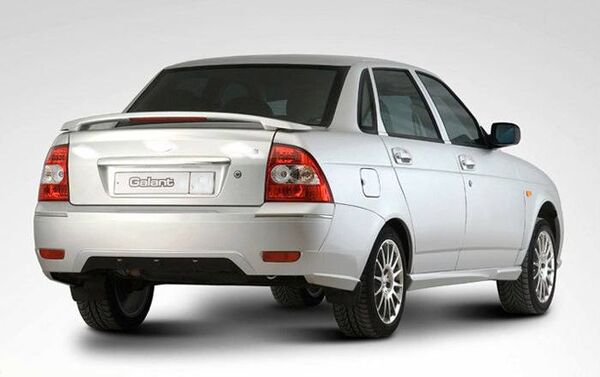 Задний бампер "Галант 2" на  2170