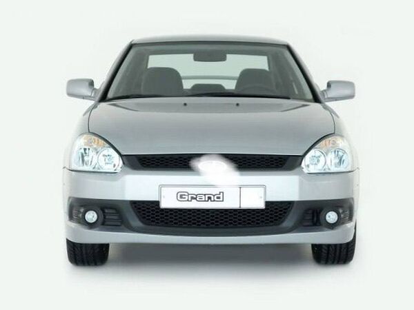 Передний бампер "Гранд" на  2170