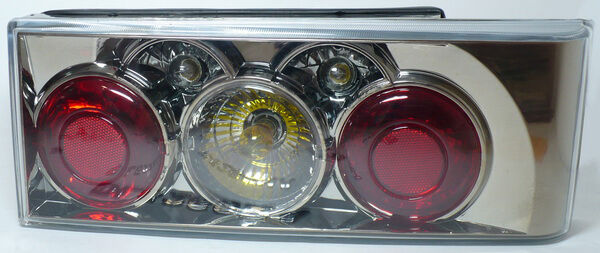 Задние фонари Torino хром для автомобилей ВАЗ 2113, ВАЗ 2114 (Lada Samara 2) DL5266NA