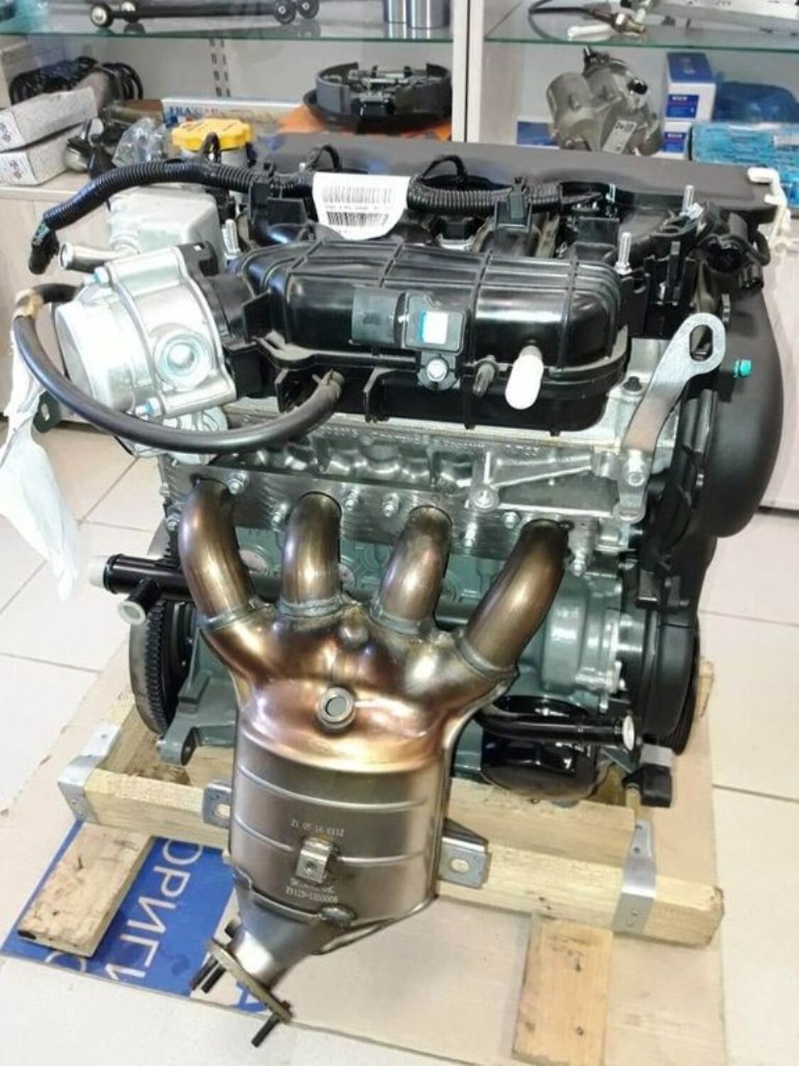 Двигатель 1.6 16 клапанный купить. Мотор ВАЗ 21129.