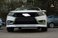 Юбка переднего бампера  Веста седан, SW