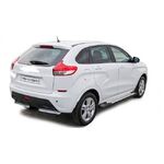 Защита заднего бампера «Уголки» d51   нержавейка