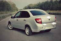 Задний бампер «Снайпер» на  2190 седан