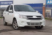 Клыки переднего бампера для  Гранта - седан (до рестайлинга)