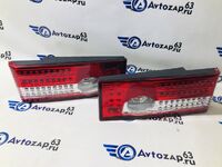 Светодиодные задние фонари красно-белые на ВАЗ 2108-2109, 2113, 2114