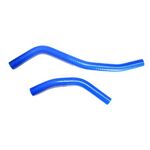 Патрубки системы отопления для а/м  1117-1118-1119 (2дет) силикон синий ПТП