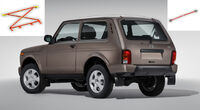 Усилители жесткости кузова на Нива и Chevrolet Niva