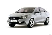 Козырьки и комплектующие на Лада Веста