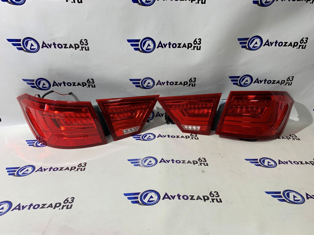 Светодиодные тюнингованные LED фонари на  Веста (красные)