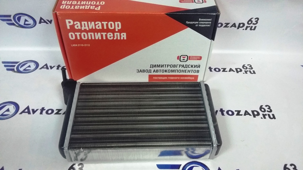Радиатор отопителя на  2110 старого образца
