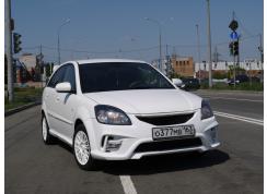 Передний бампер на KIA RIO (2011-2013)