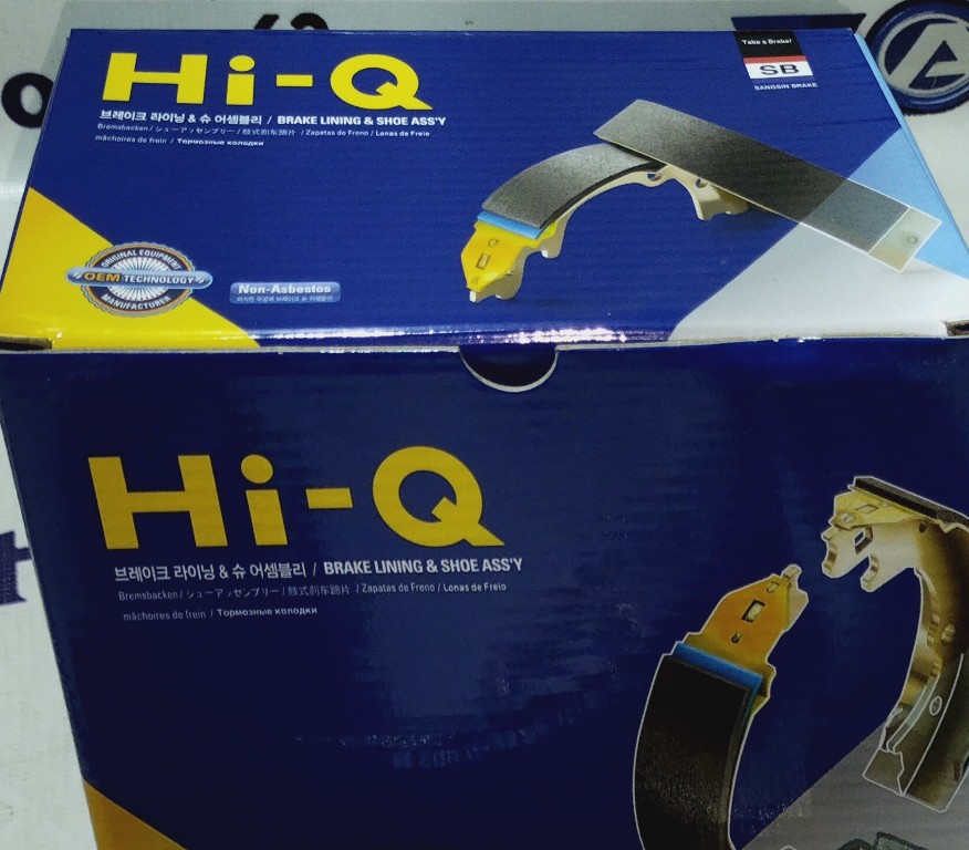 Колодки тормозные задние Hi-Q на  Приора, Гранта, Калина с АБС