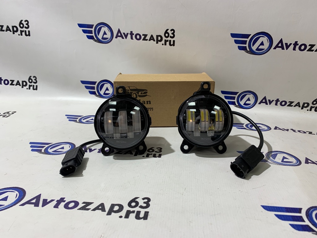 LED ПТФ Sal-Man 5 линз 60W на  Приора, Шевроле 