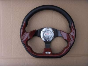 Спортивный руль "Wood Dense" для автомобилей  дерево