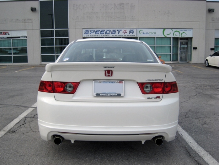 Юбка заднего бампера Honda Accord VII (2002-2006) MUGEN DM.
