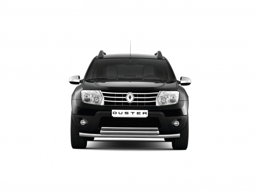 Защита переднего бампера двойная d51-63 на Renault Duster