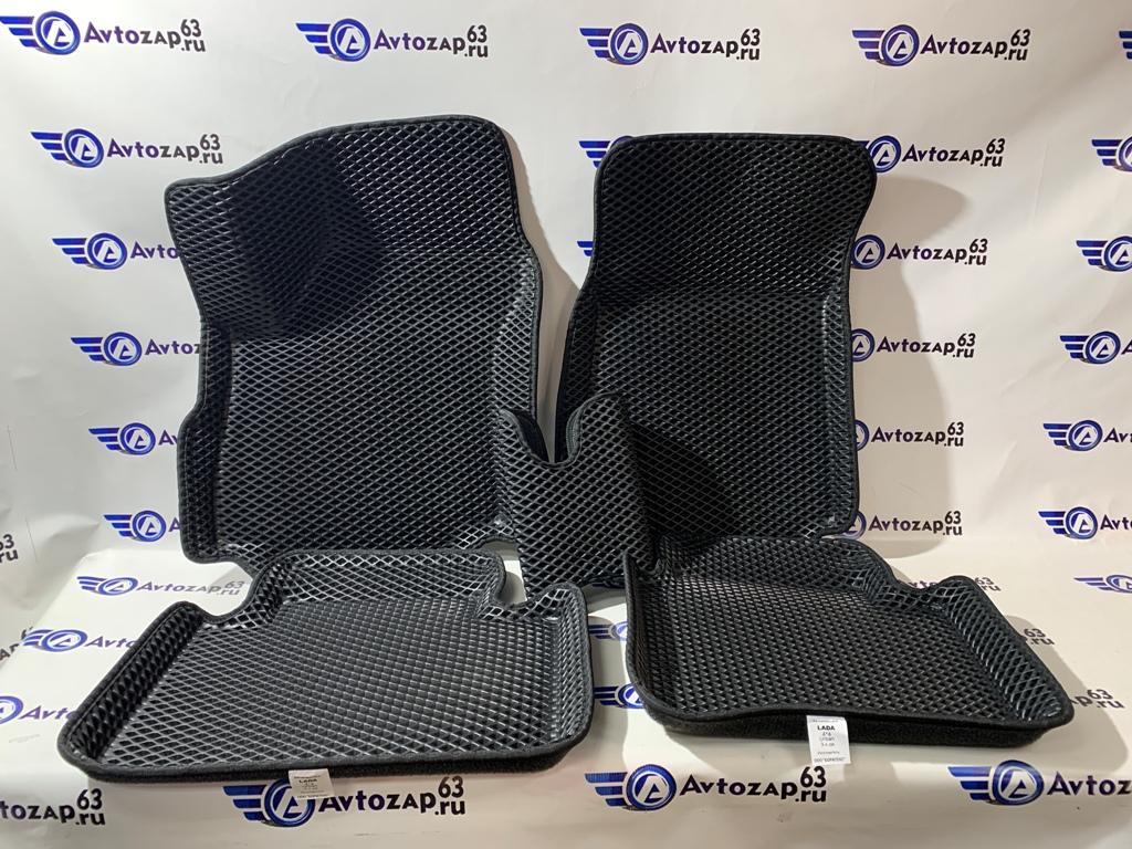 Коврики в салон EVA 3D с бортами для  4x4 