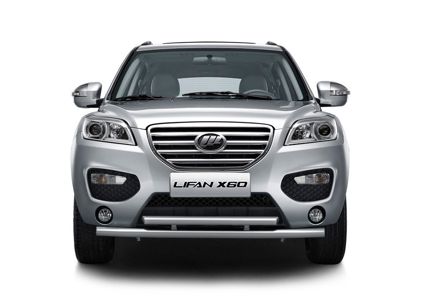 Защита переднего бампера двойная d51-63-2012 на Lifan X60