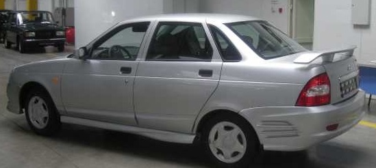 Задний бампер "Матэ" на  2170