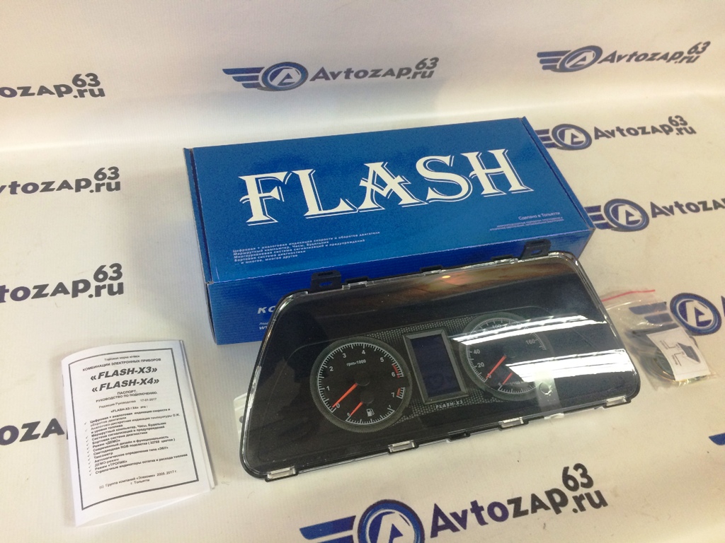 Электронная комбинация приборов FLASH X3 на  2108-2115,  4х4, 2123
