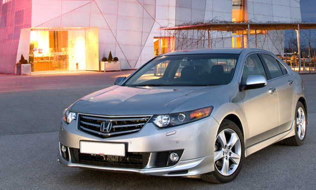 Юбка переднего бампера "Type-S" Honda Accord VIII 2008