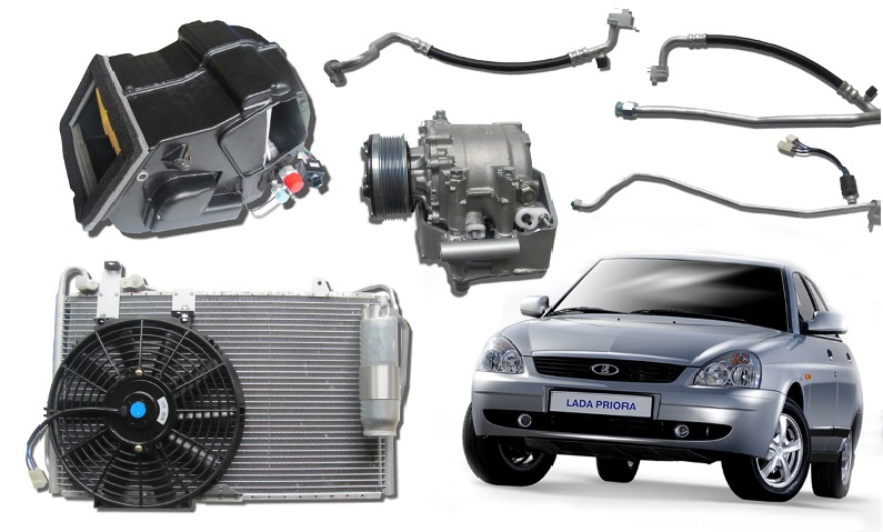 Кондиционер для  2110 и 2170 «2170» 2170F-8100046-86 (с учетом ГУР) ФРОСТ
