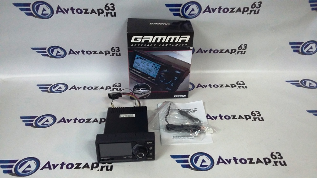 Бортовой компьютер + Электронный блок отопителя Gamma GF 412 для ам  2110, 2111,  2112