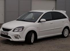 Передний бампер на KIA RIO (2011-2013)