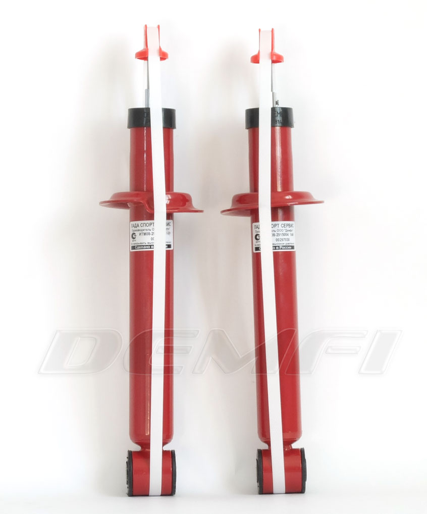 Амортизаторы задние газомасляные Demfi премиум с завышением 15 на 1119 CROSS