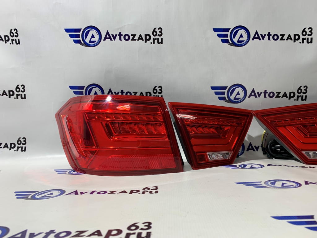 Светодиодные тюнингованные LED фонари на  Веста (красные)