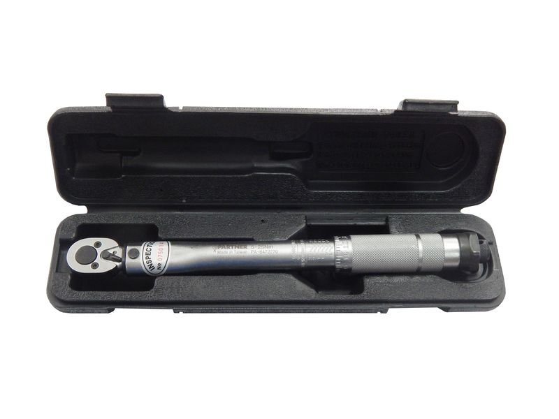 Ключ динамометрический 1/4", 5-25 Нм Partner