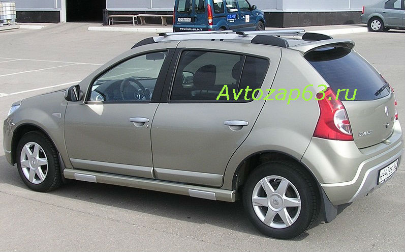 Спойлер "Карт-RS" на Renault Sandero (вариант №1)