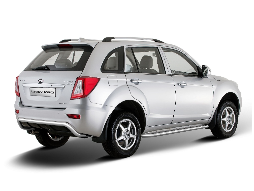 Защита заднего бампера "Волна" d51-2012 на Lifan X60