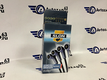 Высоковольтные провода SLON на  2110-2115 8 клап 1.6 мотор