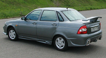 Пороги "Авиатор" на  2170