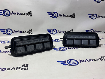 Подфарники LED светодиодные с ДХО Эконом Тюн-Авто на  4x4 