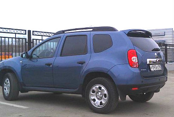 Спойлер на Renault Duster "Карт"(вариант №1).