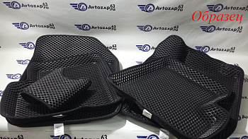 Коврики в салон EVA 3D с бортами на  2108-21099, 2113-2115