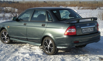 Задний бампер "Матэ" на  2170